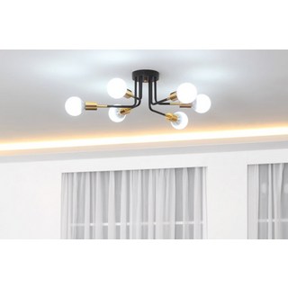 베르디 6 천장등, 블랙