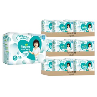 Pampers 幫寶適 台灣公司貨 清新幫黏貼型尿布 12~17kg, XL, 152片