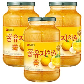 담터 꿀유자차A, 1kg, 1개입, 3개
