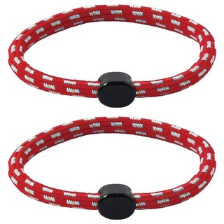 ELEBLO 日本製 防靜電手環 M 紅色, 2個
