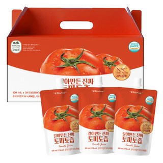 유기농마루 정품 갈아만든 진짜 토마토즙, 100ml, 30개