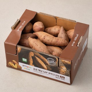 곰곰x농협 GAP 인증 해남 호박고구마(햇), 3kg, 1개