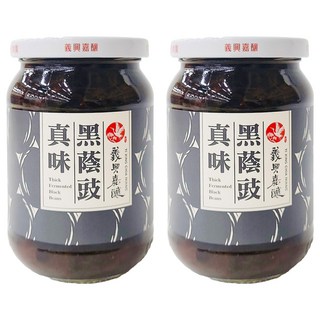 義興嘉釀 真味黑蔭豉 非基因改造黑豆, 360g, 2罐