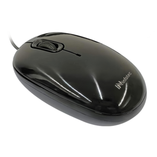 infotec 有線光學滑鼠, MM-107, 黑色