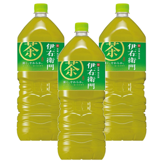 SunTORY 三得利 伊右衛門 綠茶, 2L, 3瓶