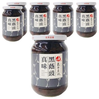 義興嘉釀 真味黑蔭豉 非基因改造黑豆, 360g, 6罐