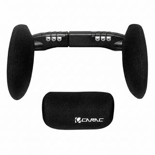 CARAC 頭枕 側睡 調整型靠枕 AI61008G, 黑色, 1個