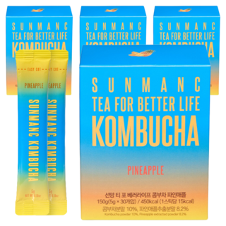 선망 콤부차 파인애플맛, 5g, 4개, 30개입