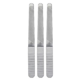 Sunland HAJIME V型網狀指甲銼刀 碳鋼材質 台灣產, MUNE003, 3支