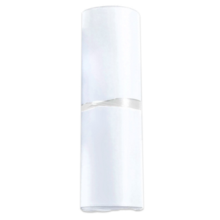 寄件專用彩色破壞袋 一組100入 PE材質 多種尺寸規格(粉紅/果綠/銀灰/黑灰/黃色/紫色), 白色, 2捲