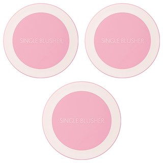 THe SaeM 得鮮 單色腮紅 5g, PP04 Blueberry Milk, 3個