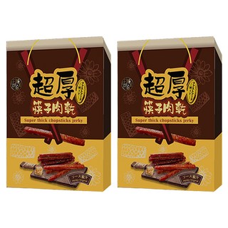 SUNFOOD 太禓食品 超厚筷子肉乾伴手禮盒 蜜汁, 240g, 2盒
