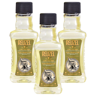 REUZEL 3合1茶樹全能全身洗潤保濕髮浴, 100ml, 3瓶