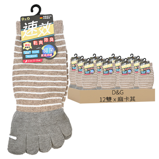 D&G 速效機能1/2五趾女襪 D425