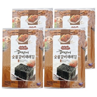 天曉海女 烤肉風味海苔, 100g, 1個