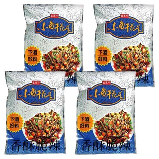 盛香珍 小魚干花生, 80g, 4包
