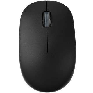 홈플래닛 저소음 조약돌 슬림디자인 무선마우스, HP-01, 블랙