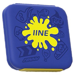 IINE 良值 12入遊戲卡匣收納盒, L713, 漆彈紫黃, 1盒