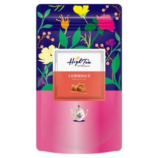 High Tea 太妃糖風味紅茶 PLA三角立體環保茶包 2.5g x 12入, 1袋