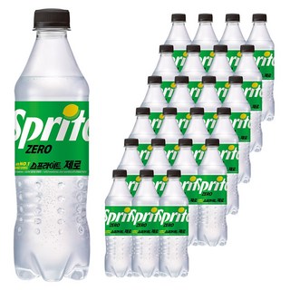 스프라이트 제로 사이다, 500ml, 24개