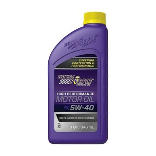 ROYAL PURPLE 紫皇冠 HP 5W40 高性能機油 API SN ACEA A3/B4-12 946ml 美國產, 1瓶, 柴油