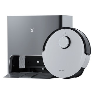 ECOVACS 자동 물걸레 세척 로봇청소기 X1 TURBO, X1 터보, 혼합색상