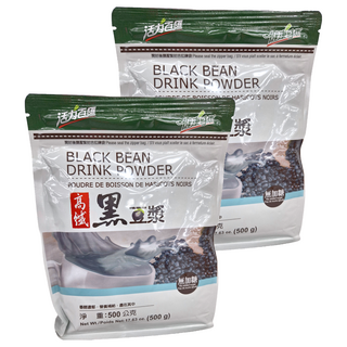 健康時代 高纖黑豆漿 無糖, 500g, 2包