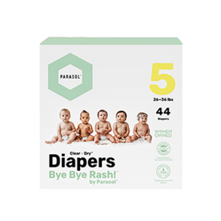 PARASOL Clear + DryTM 新科技水凝尿布 工藝升級版 5 12~17kg, XL, 44片