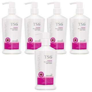 TS6 護一生 果萃沐浴晶露 250g - 柔嫩肌膚 改善粗糙, 5瓶
