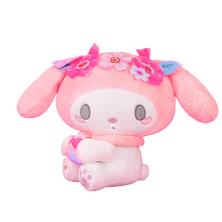 KHTOY 三麗鷗化妝款, 12吋, 美樂蒂 + 花朵, 1入