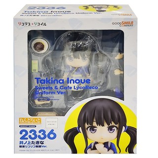 GOOD SMILE COMPANY 黏土人 莉可麗絲 井之上瀧奈 LycoReco咖啡廳制服版, 1個