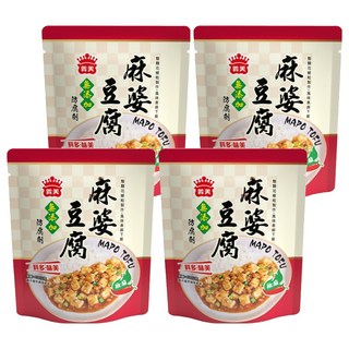 義美 麻婆豆腐 - 香辣夠味 口感滑嫩 料理方式多樣, 200g, 4包