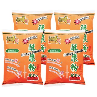 金錢豹 酥漿粉 (酥粉) 專業調配 純素, 1kg, 4包