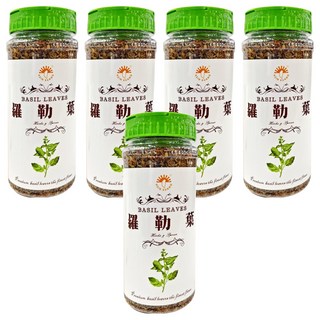 新光洋菜 羅勒葉 80公克±4公克, 80g, 5罐