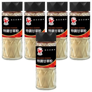 飛馬特調甘草粉 水果沾食佐料, 25g, 5瓶