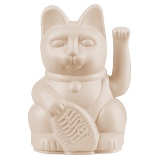 DONKEY 幸運繽紛招財貓 迷你款 淡褐色 10cm, 1個