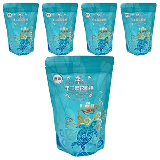 合家 麻花捲 原味, 190g, 5包