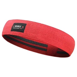 AOLIKES 奧力克斯 翹臀彈力圈 紅色 男女通用, M號(64cm), 1個