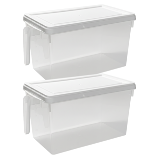 Polywise 翰庭 夏至收納盒/保鮮盒 305 x 155 x 145mm 4.7L, 1個, 2組