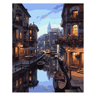 ArtLife 藝術生活 數字油畫DIY 87673 50 x 40cm, 塞納河畔, 1個