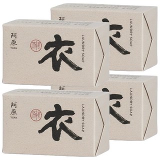 YUAN 阿原 衣皂 含橄欖油和椰子油, 180g, 4個