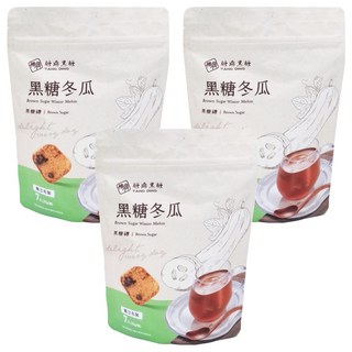 糖鼎 黑糖磚 黑糖冬瓜 (30g x 7個/包) - 古早味養生茶飲, 3包