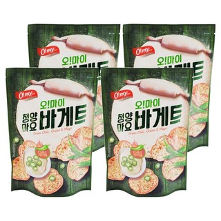 O my food 歐邁福 法式麵包餅乾 青陽辣椒美乃滋口味, 80g, 4包
