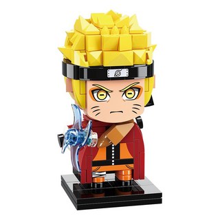 KEEPPLAY 奇妙積木 火影忍者公仔 鳴人 仙人模式, 精緻積木玩具, 1個
