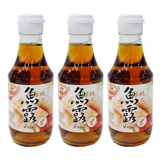 QUA-QUALITY 葵果 純品魚露 無添加防腐劑、味精及人工色素, 200ml, 200g, 3瓶