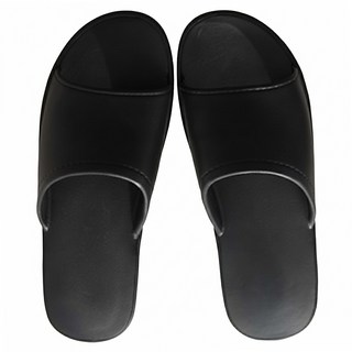 DECOVIEW 時尚室內拖鞋 酒店風 黑色, 270mm, 1雙