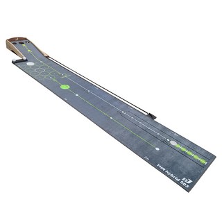 BJ THR 편백나무 골프 퍼팅연습기, 그레이, 1개