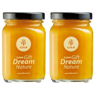 LOLA 蘿拉 手工經典果醬 75%百香芒果醬, 240g, 2瓶
