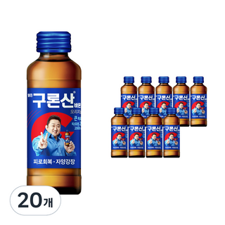 영진구론산 바몬드 오리지날 피로회복제, 150ml, 20개