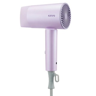 Kinyo 雙電壓摺疊瞬柔負離子吹風機 800W 紫色 KH-195
